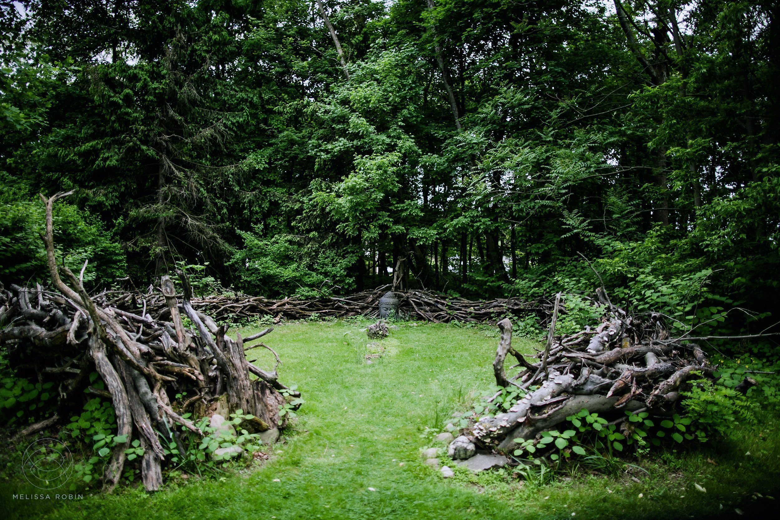 Outdoor Art Installation on Grounds